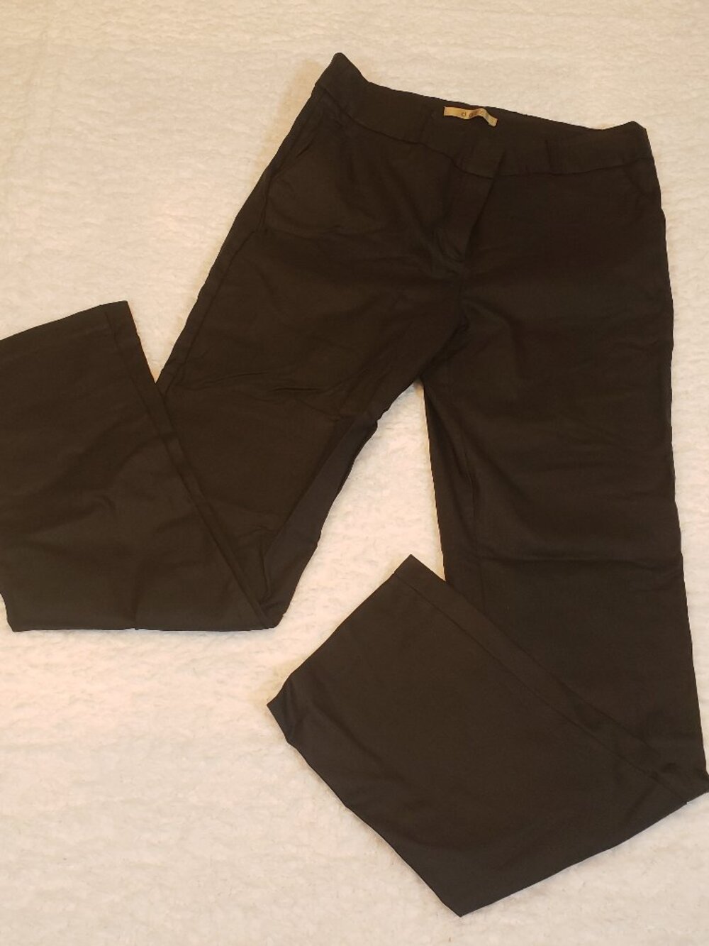 DAZZ Brand Women’s PU‑Coated Pants – Black, Size 2X   RN# 111887